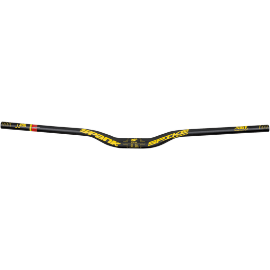 Spank SPIKE 800 Vibrocore Flatbar, Black Yellow