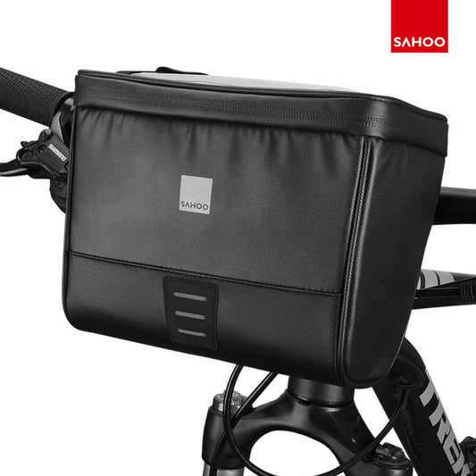 Sahoo Handlebar Bag For Bikes - Waterproof Cycling Storage Solution