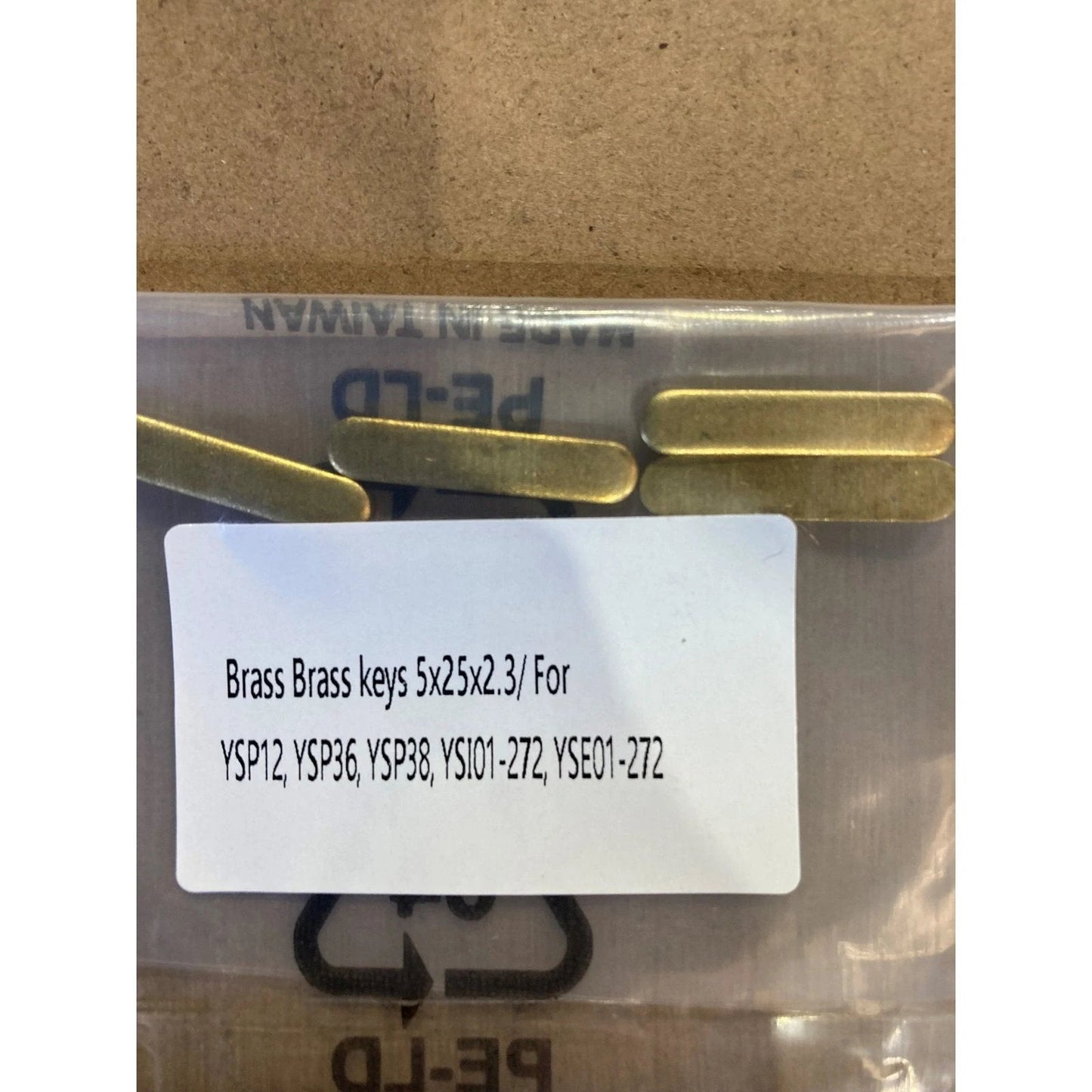 Tranzx Brass Key 5X25X2.3 Seat Post Clamp Replacement