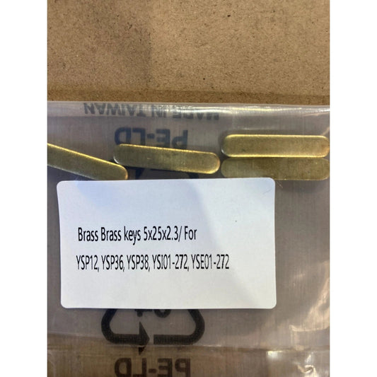 Tranzx Brass Key 5X25X2.3 Seat Post Clamp Replacement