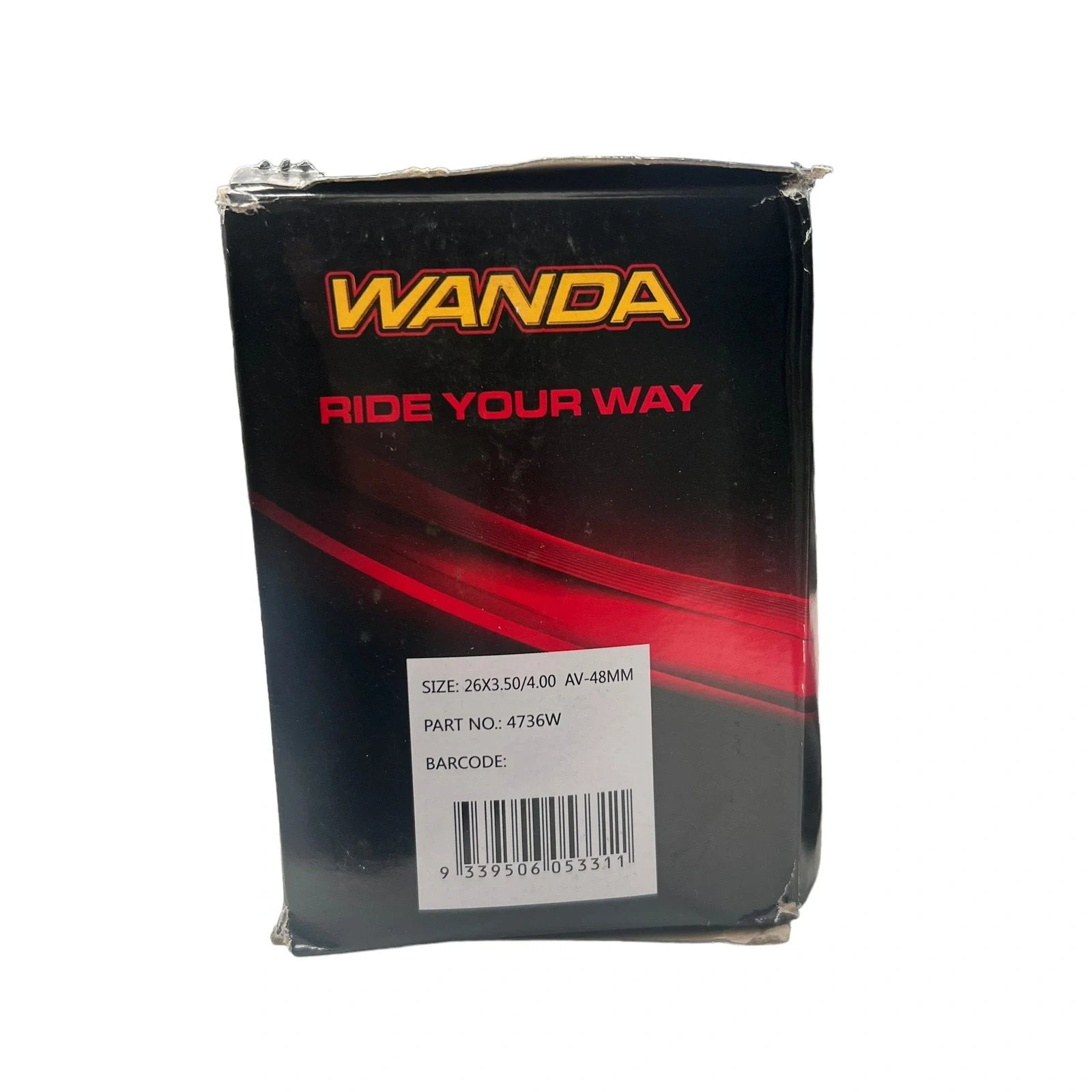 Wanda Tube for 26 x 3.50/4.00 Fat Bike AV - 48mm