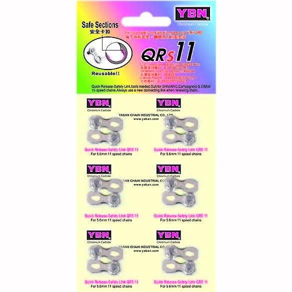 Yaban 11S Chain Link 6Cs/Pk - Replacement Chain Links