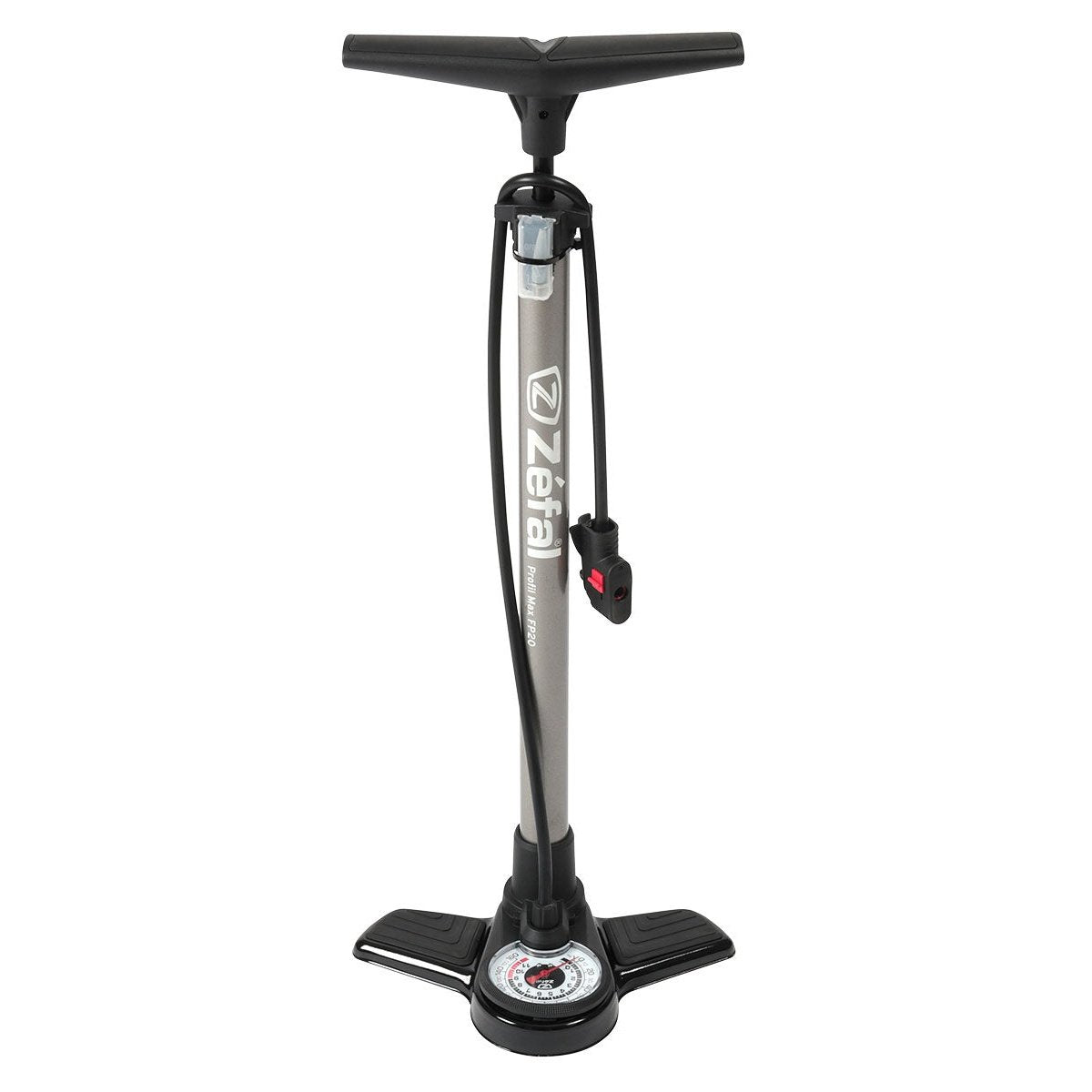 Zefal Floor Pump Profil Max FP20 Silver 5