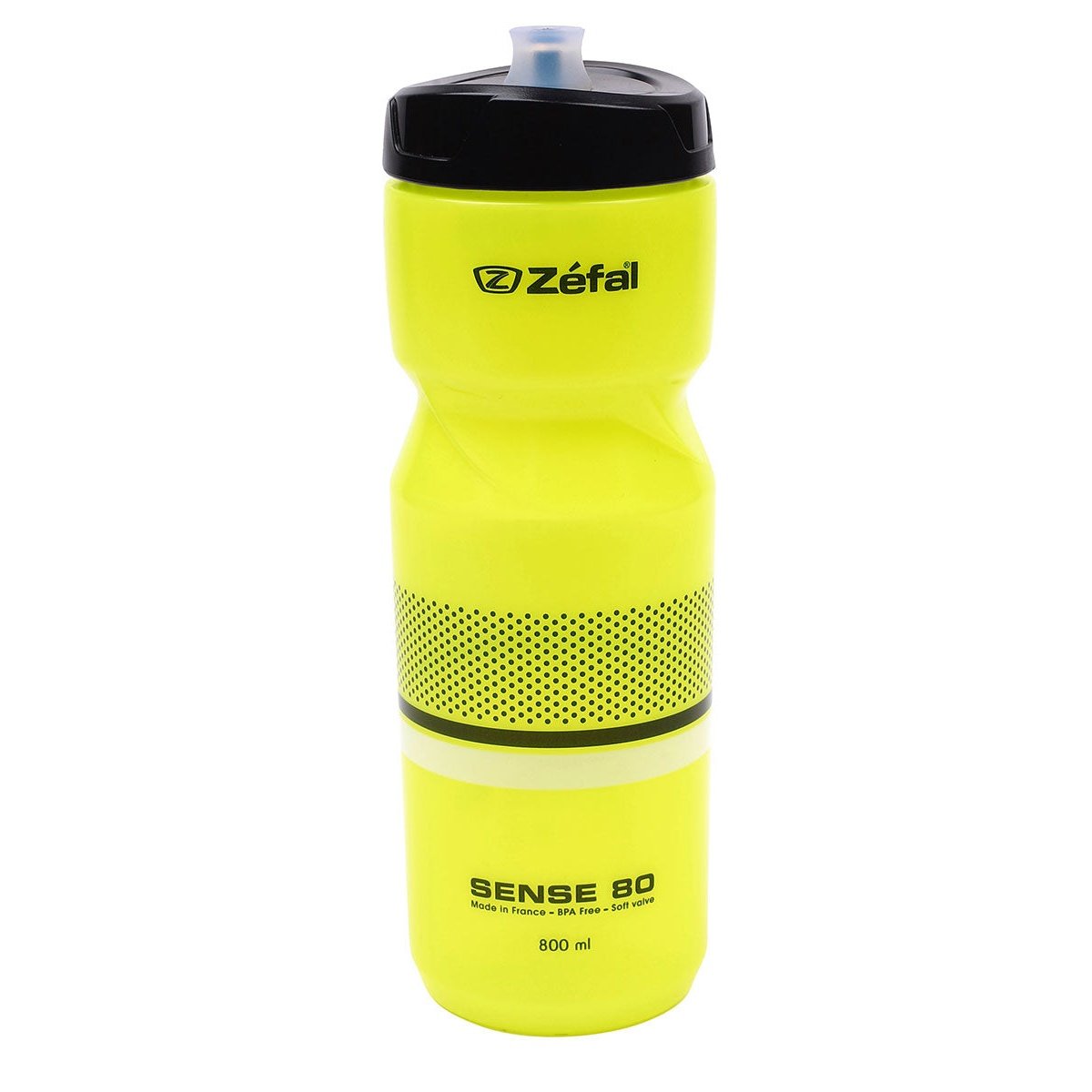 Zefal Sense 80 Bottle - Neon Yellow 50