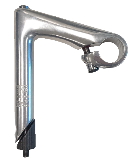 Kalloy Alloy STEM-100 Silver Quill Stem 25.4mm Barbore