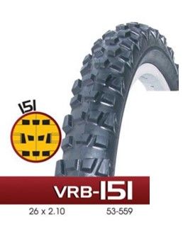 VeeRubber VRB151 26x2.10 Black Mountain Bike Tire