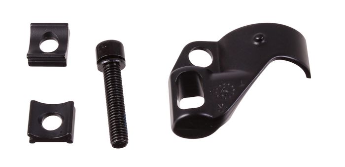 TRP HD3.7 Shifter Adaptor Kit - Right Hand, Steel, Black for SRAM Shifter