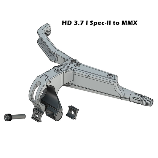 TRP Matchmaker Left Shifter Adaptor Kit - Steel/Black - HD3.7