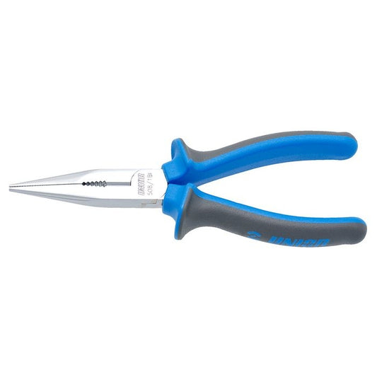 Unior 607874 Long Nose Pliers with Side Cutters - Professional Bicycle Tool