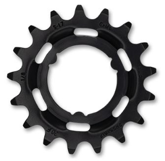 KMC Sprocket R Shimano 17T for E-Bike - Coaster & Internal Gear Hub Compatible