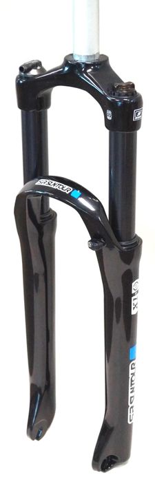 SR Suntour SUNTOUR X1-32 Suspension Fork for 27.5 Bikes - Coil RL, Lock Out, CroMo Steerer