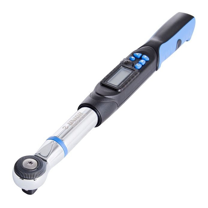 UNIOR Digital Torque Wrench 1/4" - 10 Preset Settings, 1.5-30Nm