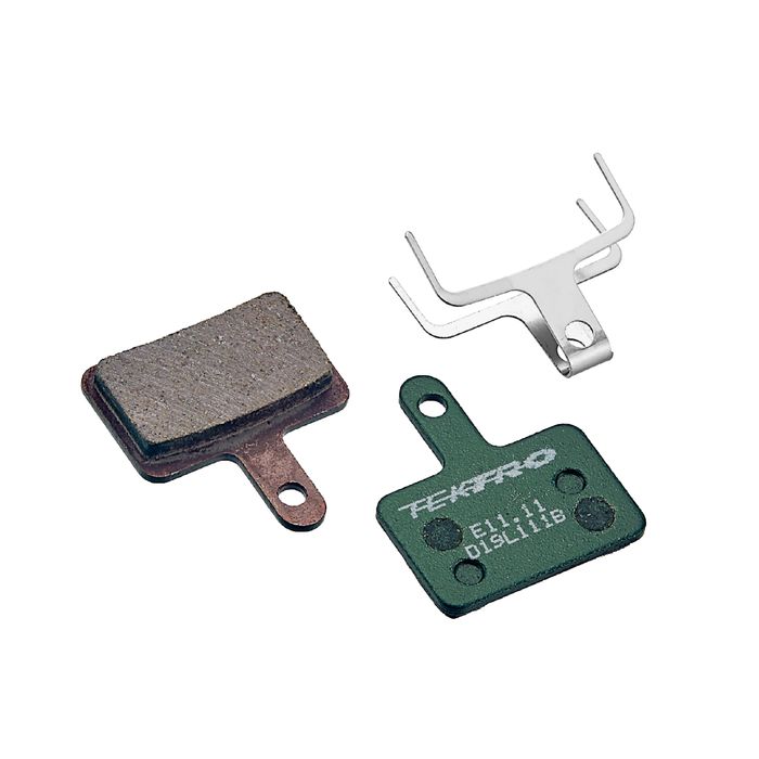 TEKTRO E11.11 Organic Disc Brake Pads for 2 Piston Caliper - Green 5mm