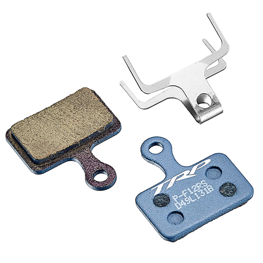 TRP P-F12RS Resin Disc Brake Pads - Fits 2 Piston Caliper, Blue