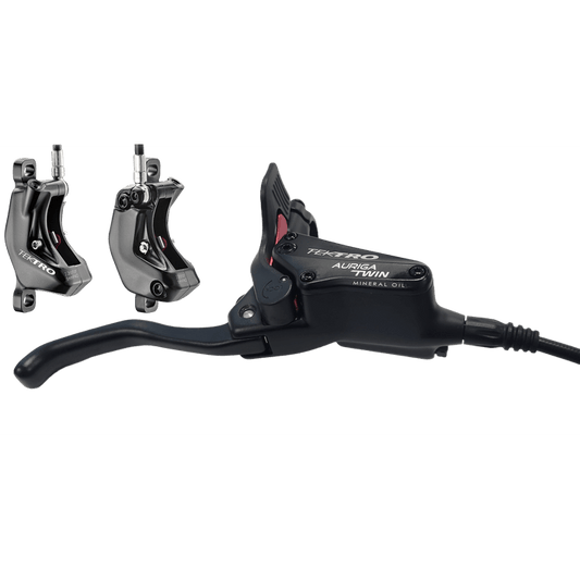 TEKTRO AURIGA TWIN HDT545 Hydraulic Disc Brake - Right Hand Lever, Black