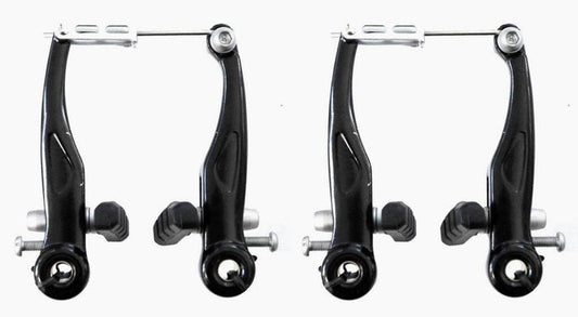 Alhonga BRAKE V-Brake Set 101mm Alloy Coil Spring BLACK Front & Rear