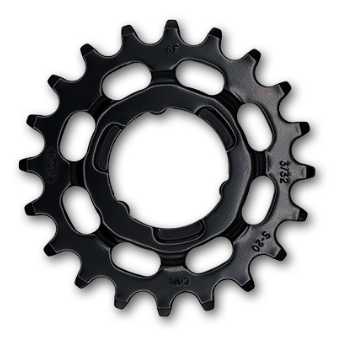 KMC Sprocket R Shimano 20T for E-Bike, Coaster & Internal Gear Hubs