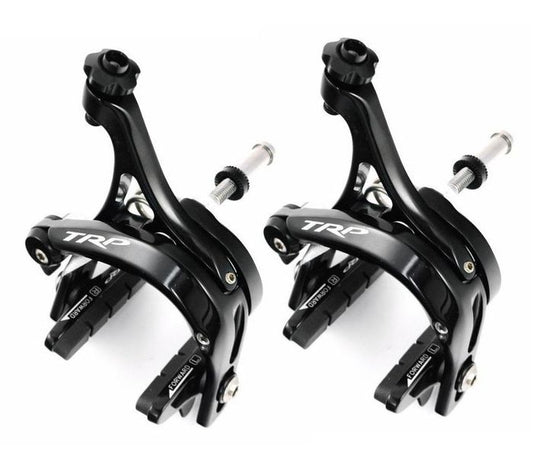 TRP R870 Dual Pivot Brake Set - Lightweight, High Polish Black