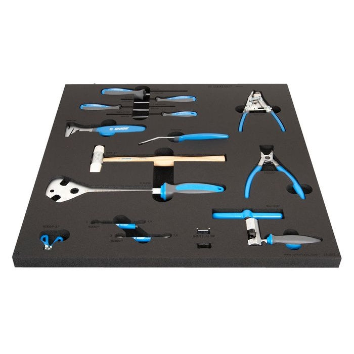 Unior Master Workbench Tray - 14 Quality Bike Tools