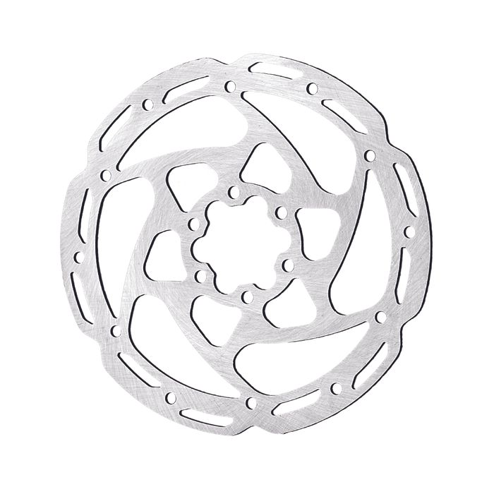 Tektro 6 Bolt Disc Rotor - 180mm, Heat Tolerant & Efficient