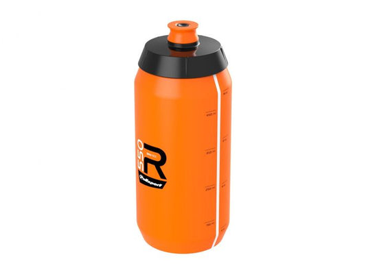 Polisport Professional Orange Water Bottle - 550ml Screw-On Cap