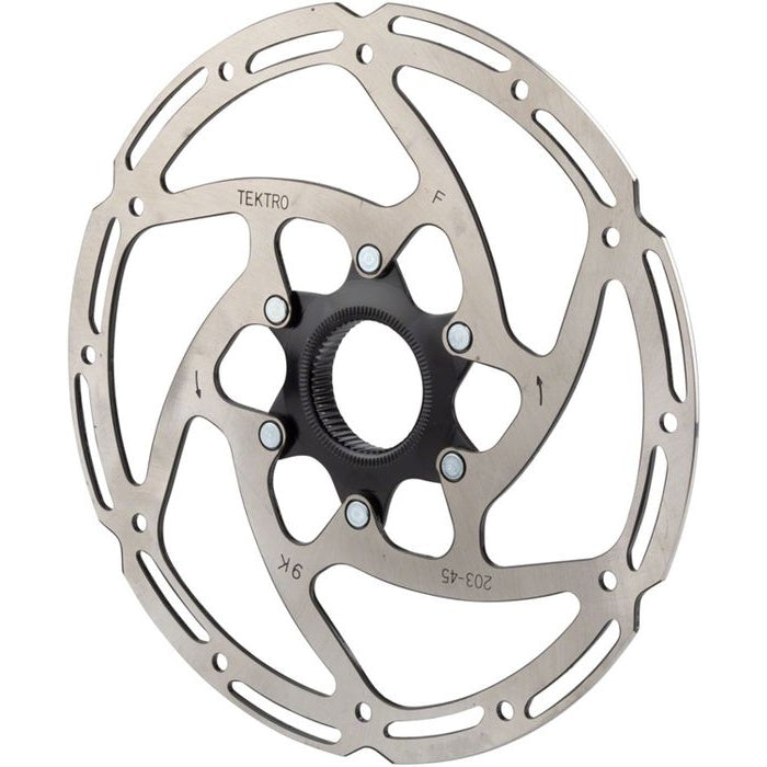 Tektro Disc Rotor - Centerlock 203mm Stainless Steel
