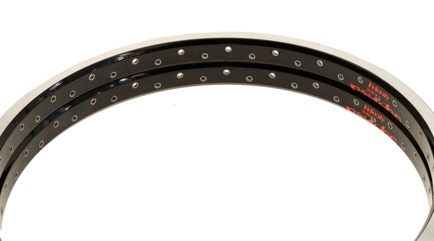Velocity Psycho 29er Rim - 48H - Black Eyeleted - Presta Valve