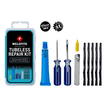 Weldtite Tubeless Repair Kit - Efficient Tire Fix