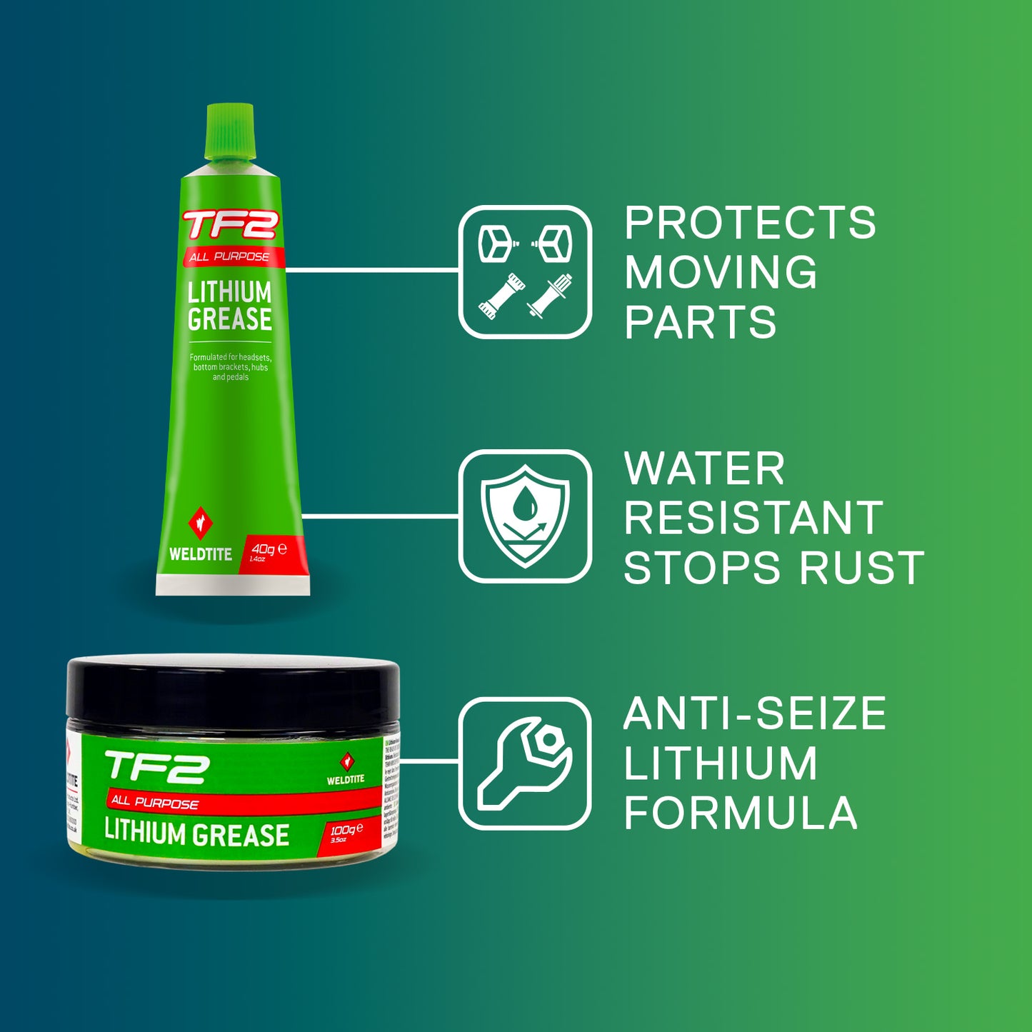 Weldtite TF2 Lithium Grease - 100g