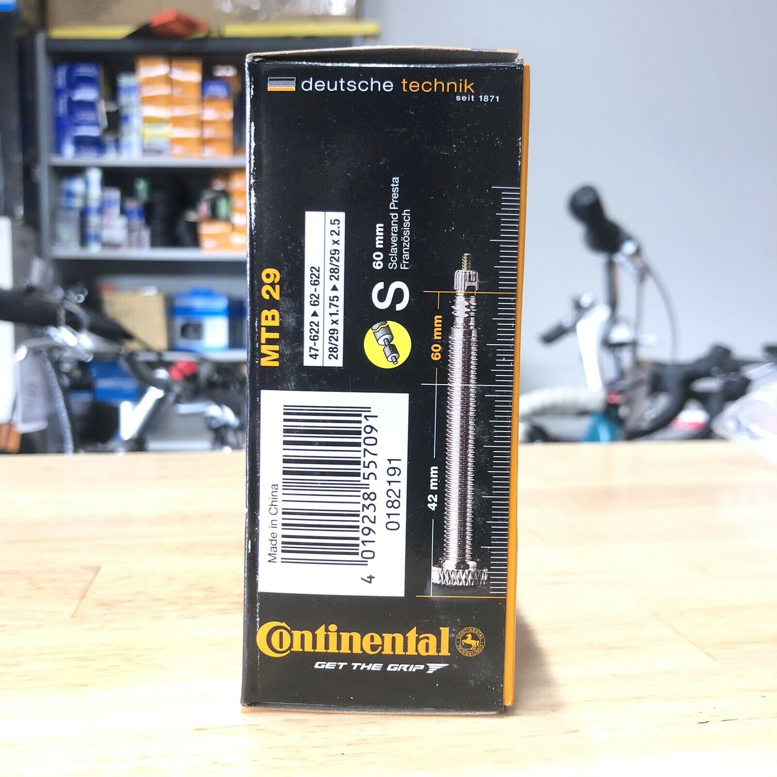 2 x CONTI 29 x 1.75 - 2.5, Bike Tube 29" inch Inner Tubes PV MTB FV 29x Bikes