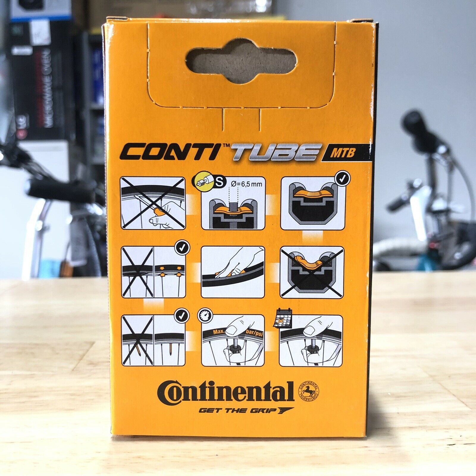 2 x CONTI 29 x 1.75 - 2.5, Bike Tube 29" inch Inner Tubes PV MTB FV 29x Bikes