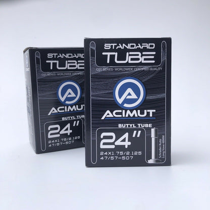 2 x CST 24 x 1.75 - 2.125 Bike Tube 24" inch Inner Tubes SV MTB AV 24x Bikes