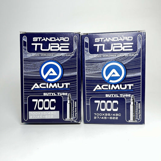 2 x CST 700 x 35 - 43c Bike Tube 700c inch Inner Tubes PV Gravel FV 700x Bikes
