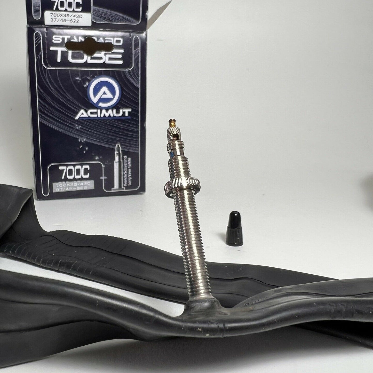 2 x CST 700 x 35 - 43c Bike Tube 700c inch Inner Tubes PV Gravel FV 700x Bikes