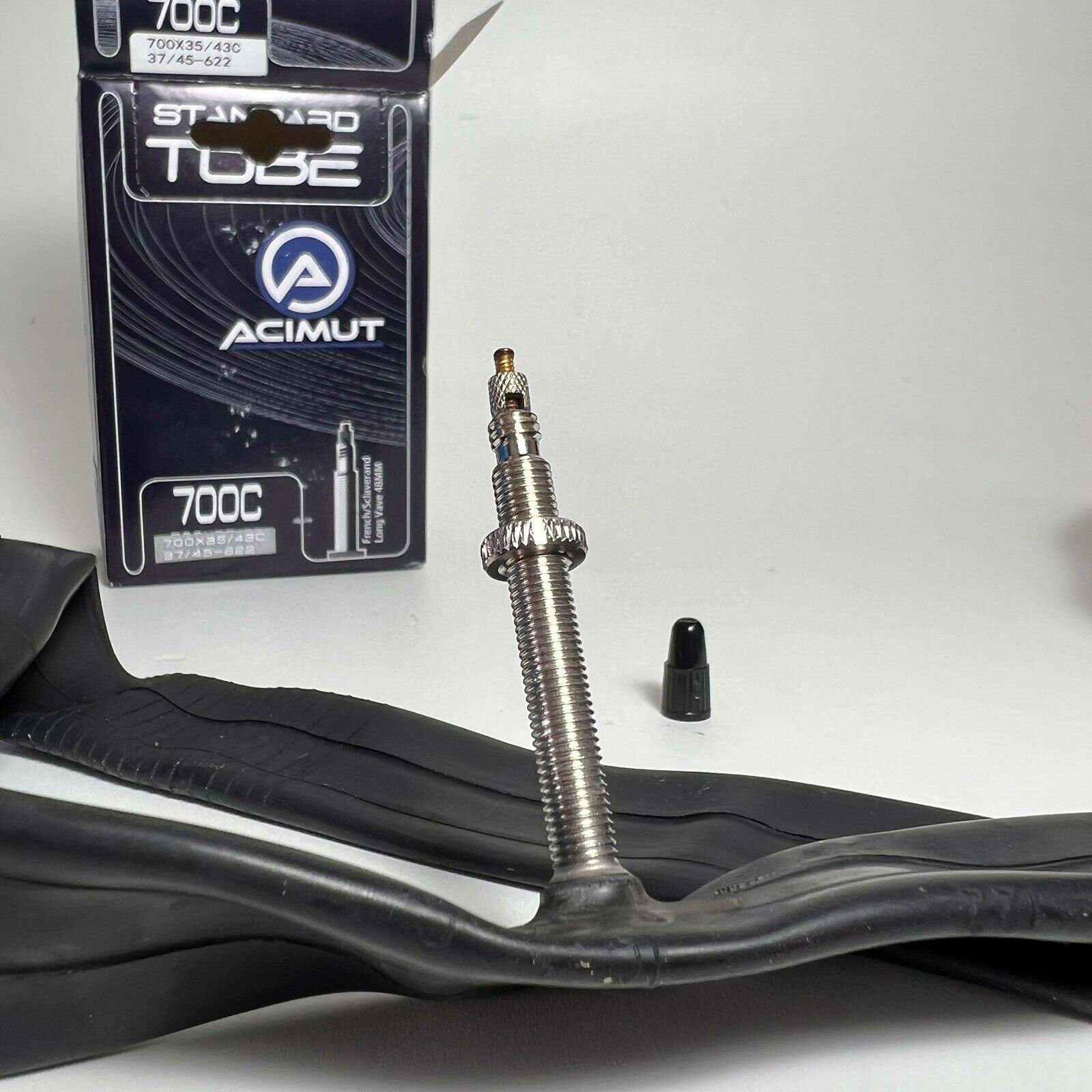 2 x CST 700 x 35 - 43c Bike Tube 700c inch Inner Tubes PV Gravel FV 700x Bikes