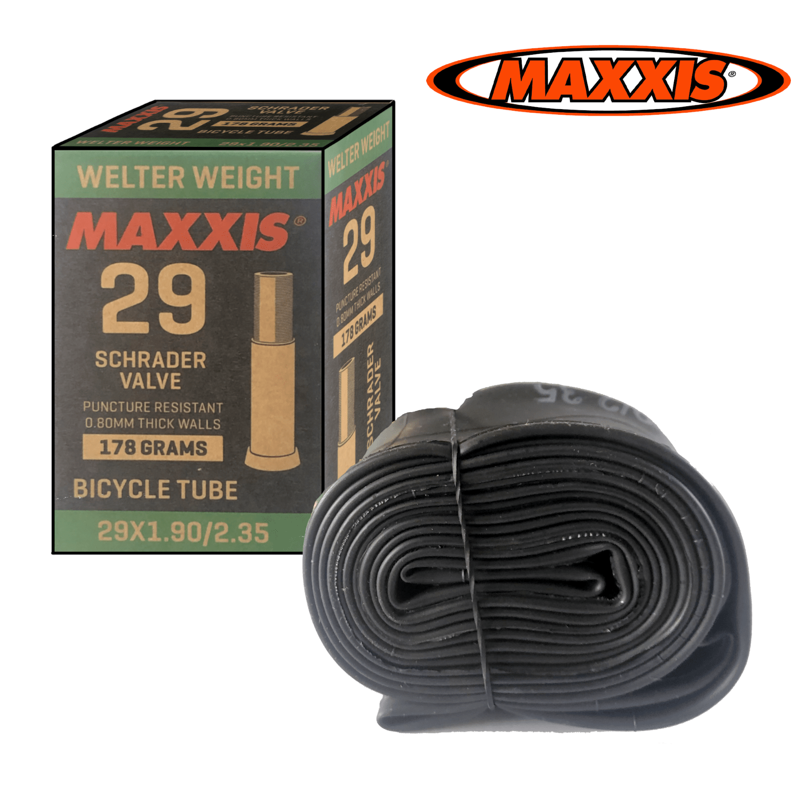 2 x MAXXIS 29 x 1.75 - 2.40, Bike Tube 29" inch Inner Tubes AV MTB SV 29x Bikes