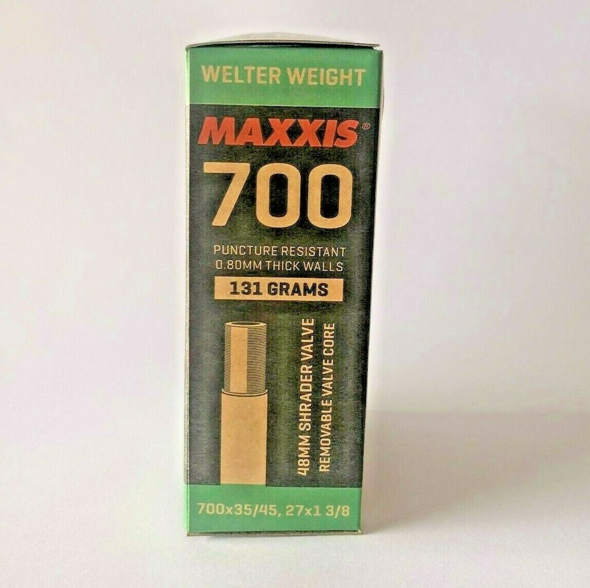 2 x MAXXIS 700 x 35 - 45c, Bike Tube 40mm valve 700c Inner Tubes AV MTB SV Bikes