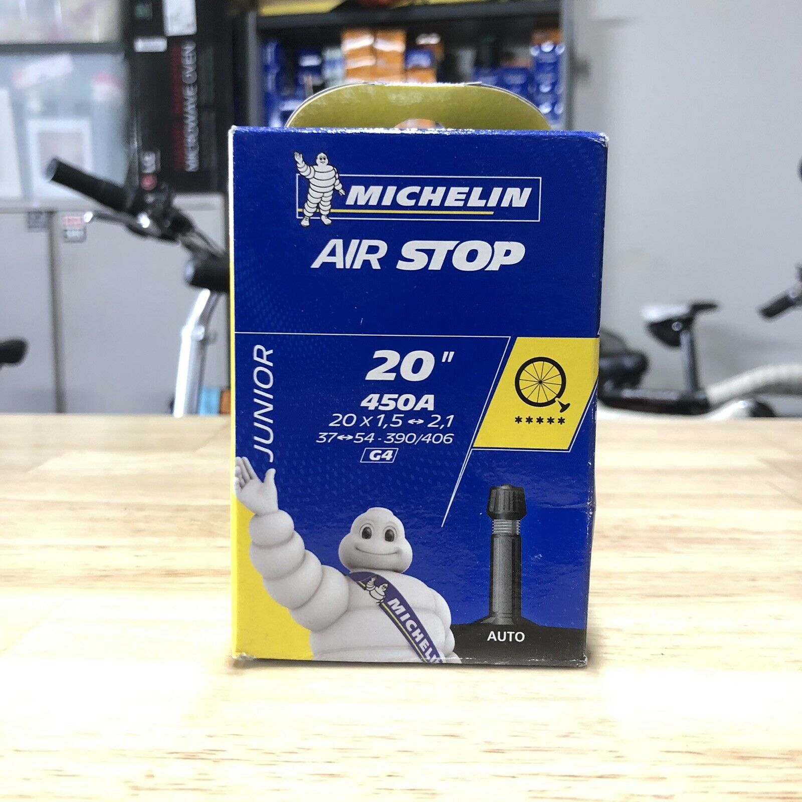 2 x MICHELIN 20 x 1.5 - 2.1 Inch Kids Bike Tube Schradder Valve Bikes Tubes 20