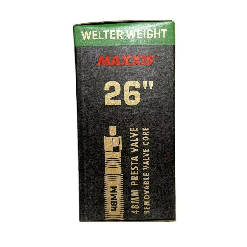 2 x Maxxis 26 x 1.50 - 2.50 Presta Valve Bike Inner Tube Bicycle Tubes 26 Inch