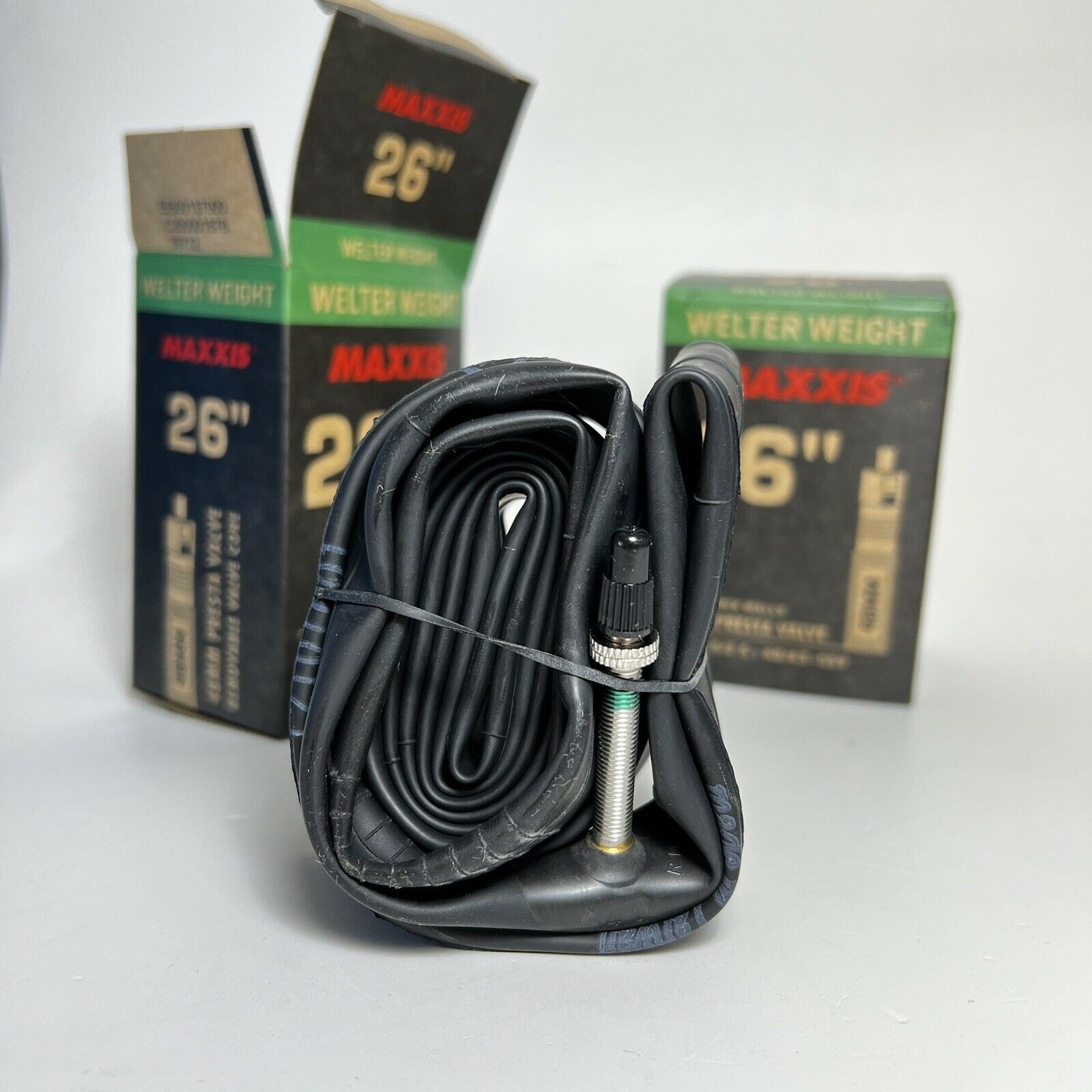 2 x Maxxis 26 x 1.50 - 2.50 Presta Valve Bike Inner Tube Bicycle Tubes 26 Inch
