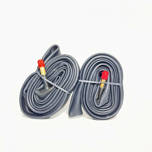 2 x ROCKET 700C x 20 - 25c Tube Car Valve Schradder Road Bike Inner Tubes 700c