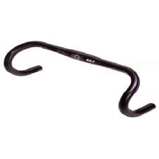 6061 Alloy Handlebar - 31.8mm, 44cm Wide, 130mm Drop, Black