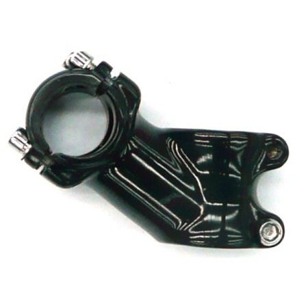 AHEAD STEM 60mm Black 35 Rise - 28.6mm Steerer & 25.4mm Bar Clamp