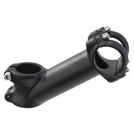 Ahead 28.6mm x 110mm Stem 35 Degree Rise, 4 Bolt Face Plate, Matt Black Finish