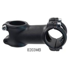 Ahead 28.6mm x 70mm Stem 31.8 BB, 7 Degree Rise, 4 Bolt Face Plate, Matt Black Finish