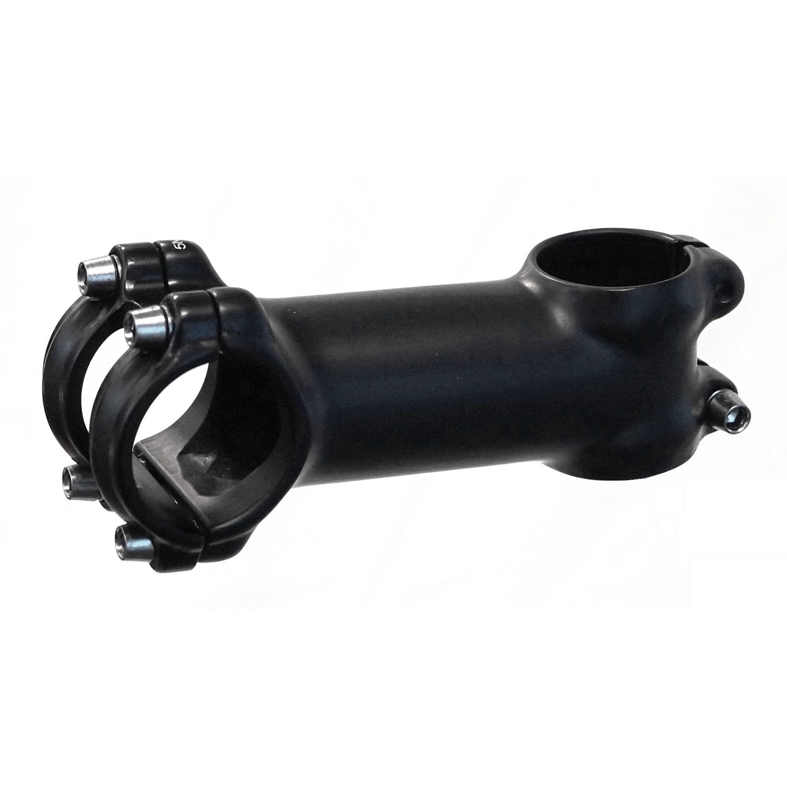 Ahead 28.6mm x 90mm Stem 7 Degree Rise, 31.8 BB, 4 Bolt Face Plate, Matt Black Finish