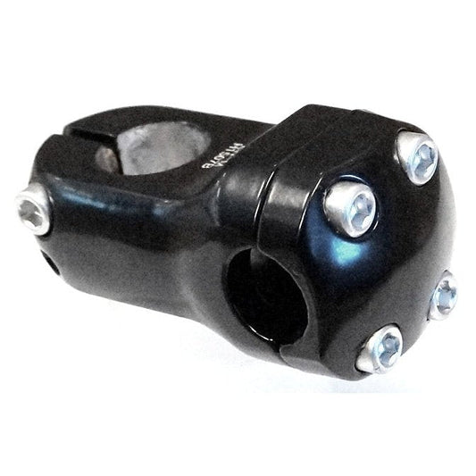 Ahead Stem 25.4mm Dia 50mm Ext Black for 22.2mm Barbore Bikes