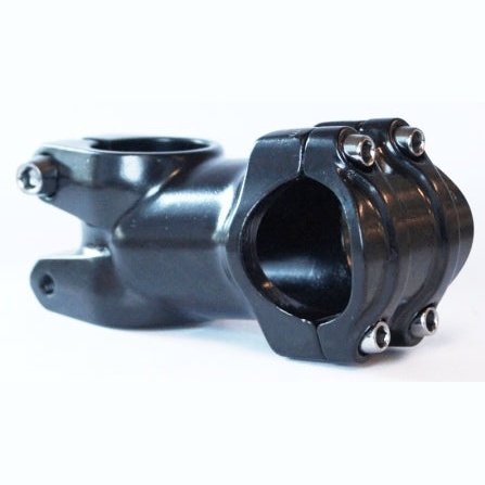 Ahead Stem 31.8 BB 60mm, 7 degree rise, Black, 4 bolt face plate