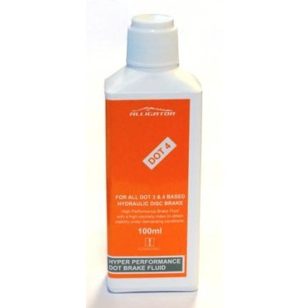 Alligator HK DOT 4 Hydraulic Disc Brake Fluid - 100ml Bottle