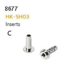 Alligator Shimano - alike HK-SH03 Hydraulic Hose Fitting - Brass Barb Insert, 4.6x13mm, 5mm Hose